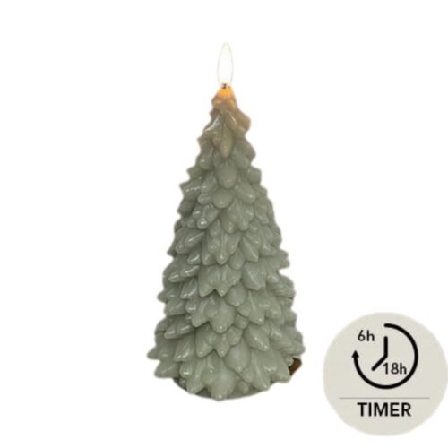 led kerstboom taupe